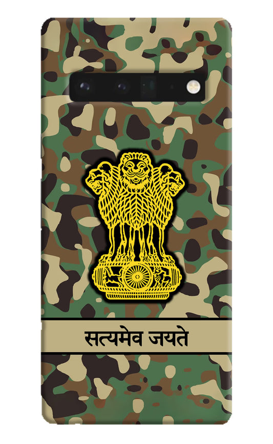 Satyamev Jayate Army Google Pixel 6 Pro Hard Case Back Cover by Casekaro