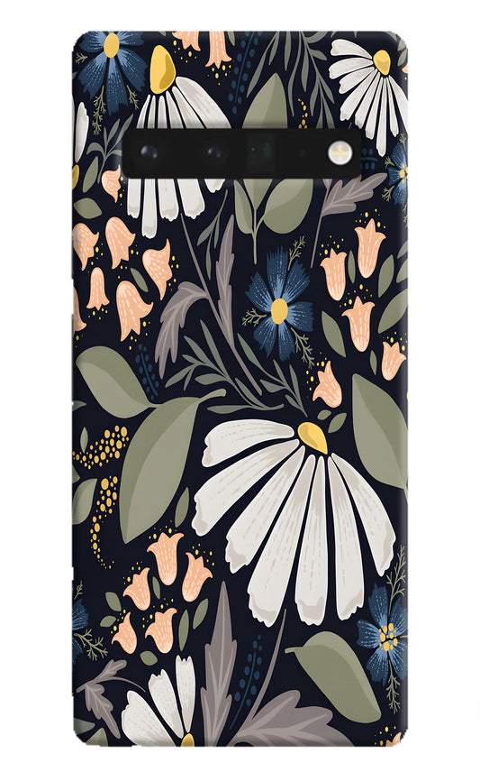 Flowers Art Google Pixel 6 Pro Hard Case Back Cover by Casekaro