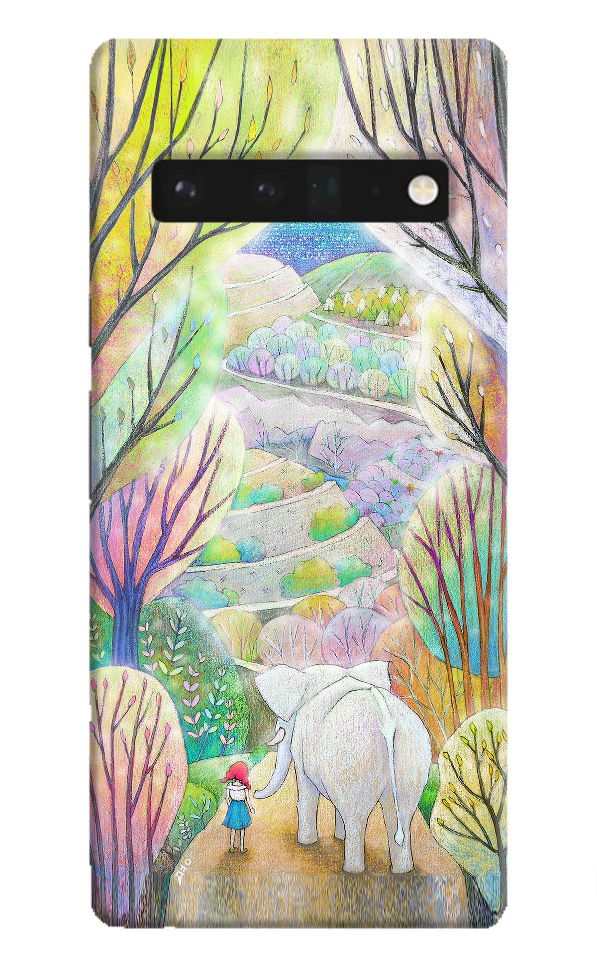 Nature Painting Google Pixel 6 Pro Hard Case Back Cover by Casekaro