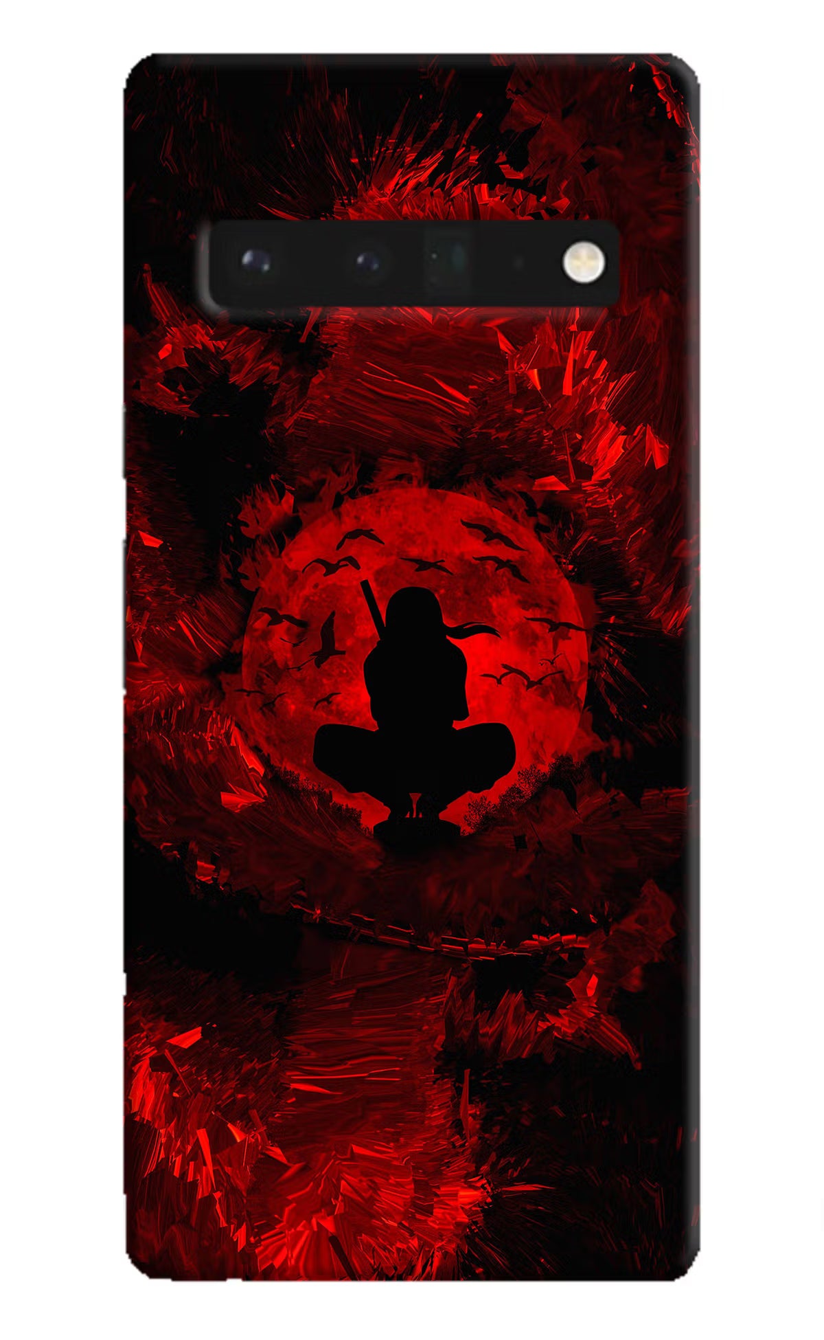 Itachi Uchiha Google Pixel 6 Pro Hard Case Back Cover by Casekaro