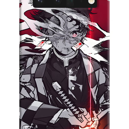 Demon Slayer Google Pixel 6 Pro Hard Case Back Cover by Casekaro