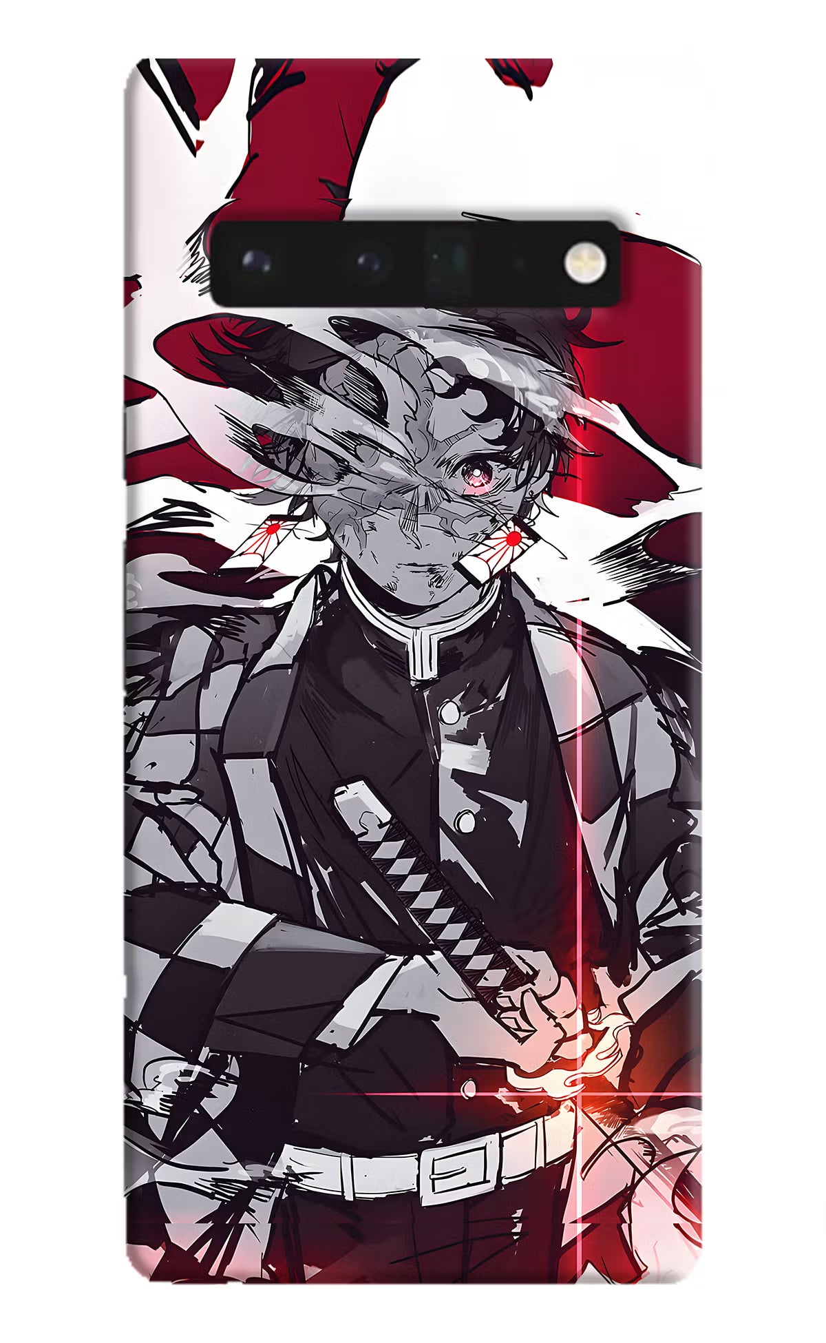 Demon Slayer Google Pixel 6 Pro Hard Case Back Cover by Casekaro