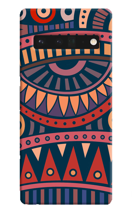 African Culture Design Google Pixel 6 Pro Hard Case Back Cover by Casekaro