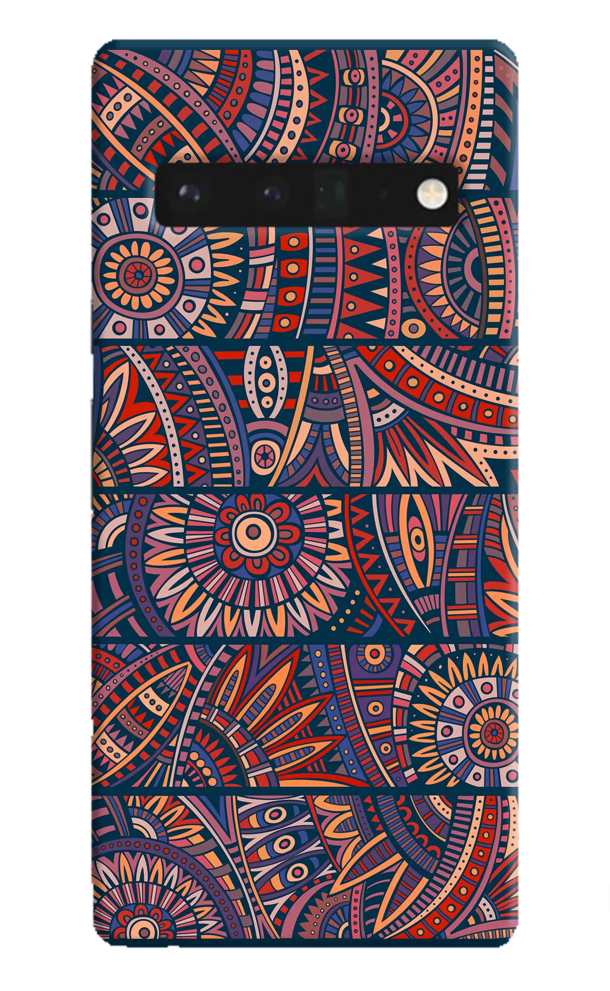 African Culture Design Google Pixel 6 Pro Hard Case Back Cover by Casekaro