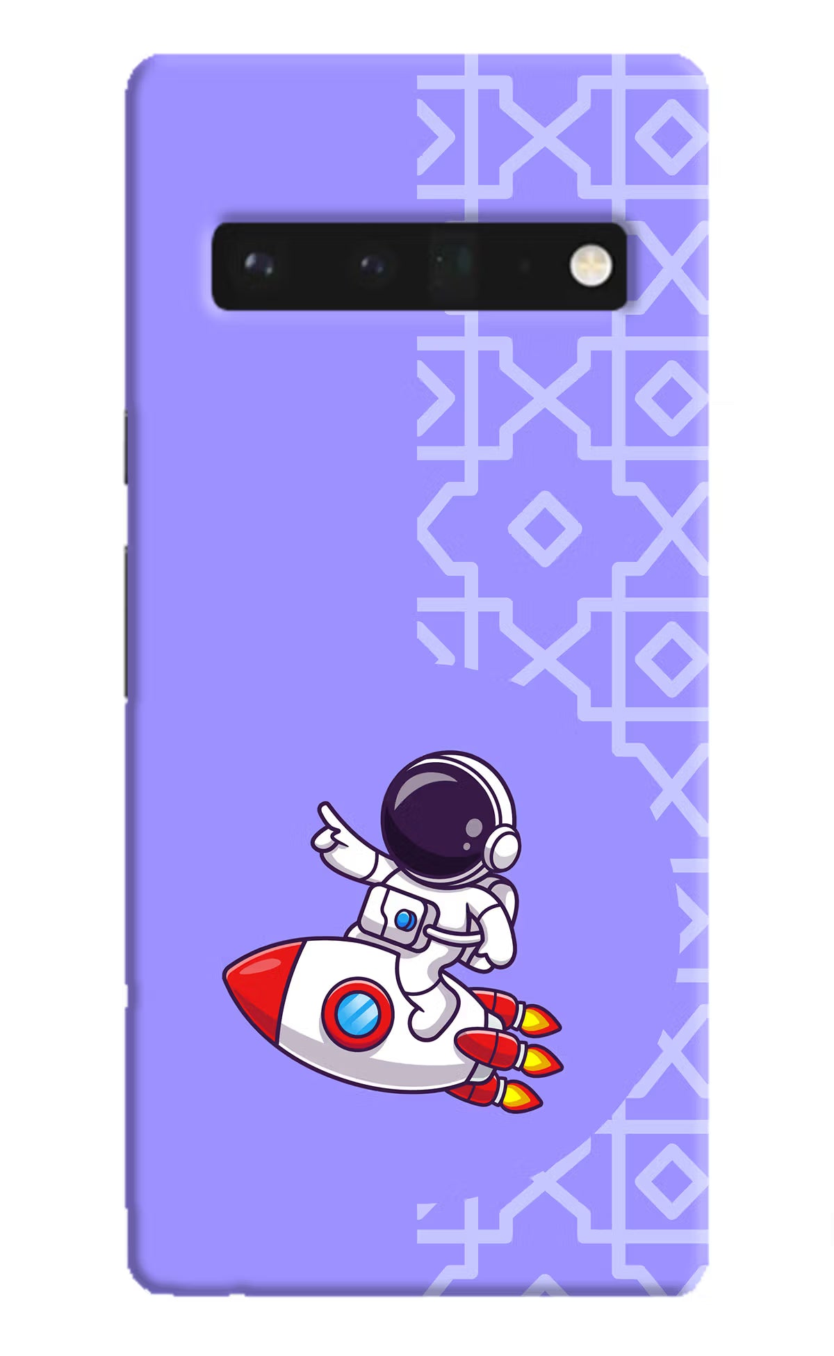 Cute Astronaut Google Pixel 6 Pro Hard Case Back Cover by Casekaro