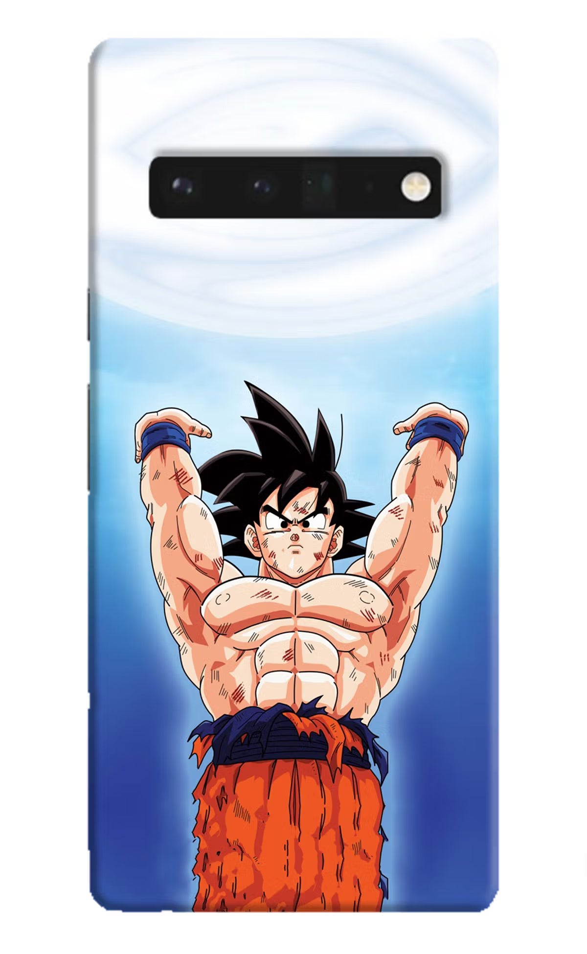 Goku Power Google Pixel 6 Pro Hard Case Back Cover by Casekaro
