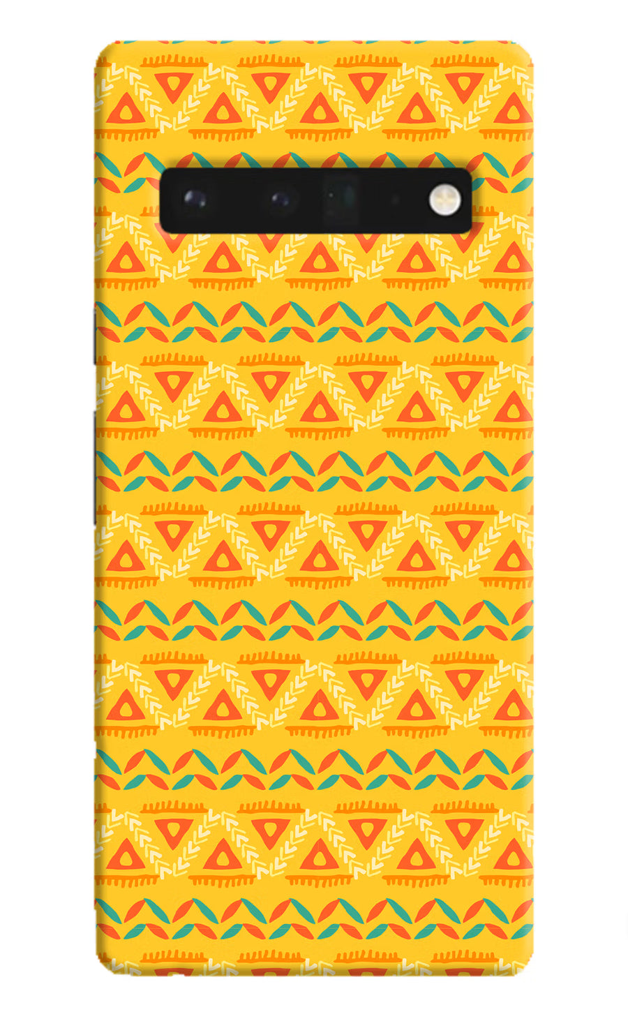 Tribal Pattern Google Pixel 6 Pro Back Cover, Hard case