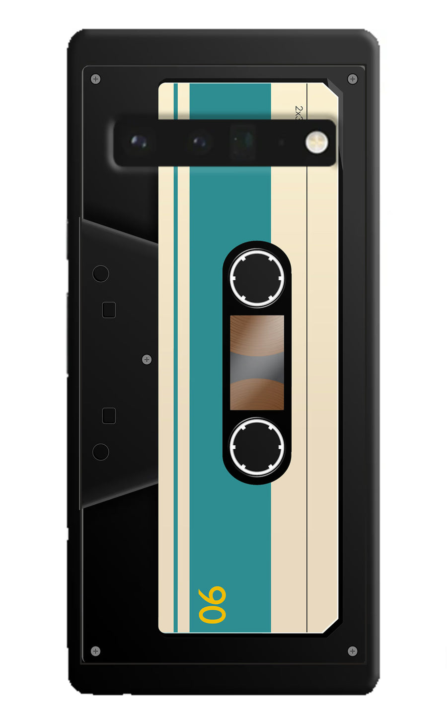 Cassette Google Pixel 6 Pro Back Cover, Hard case
