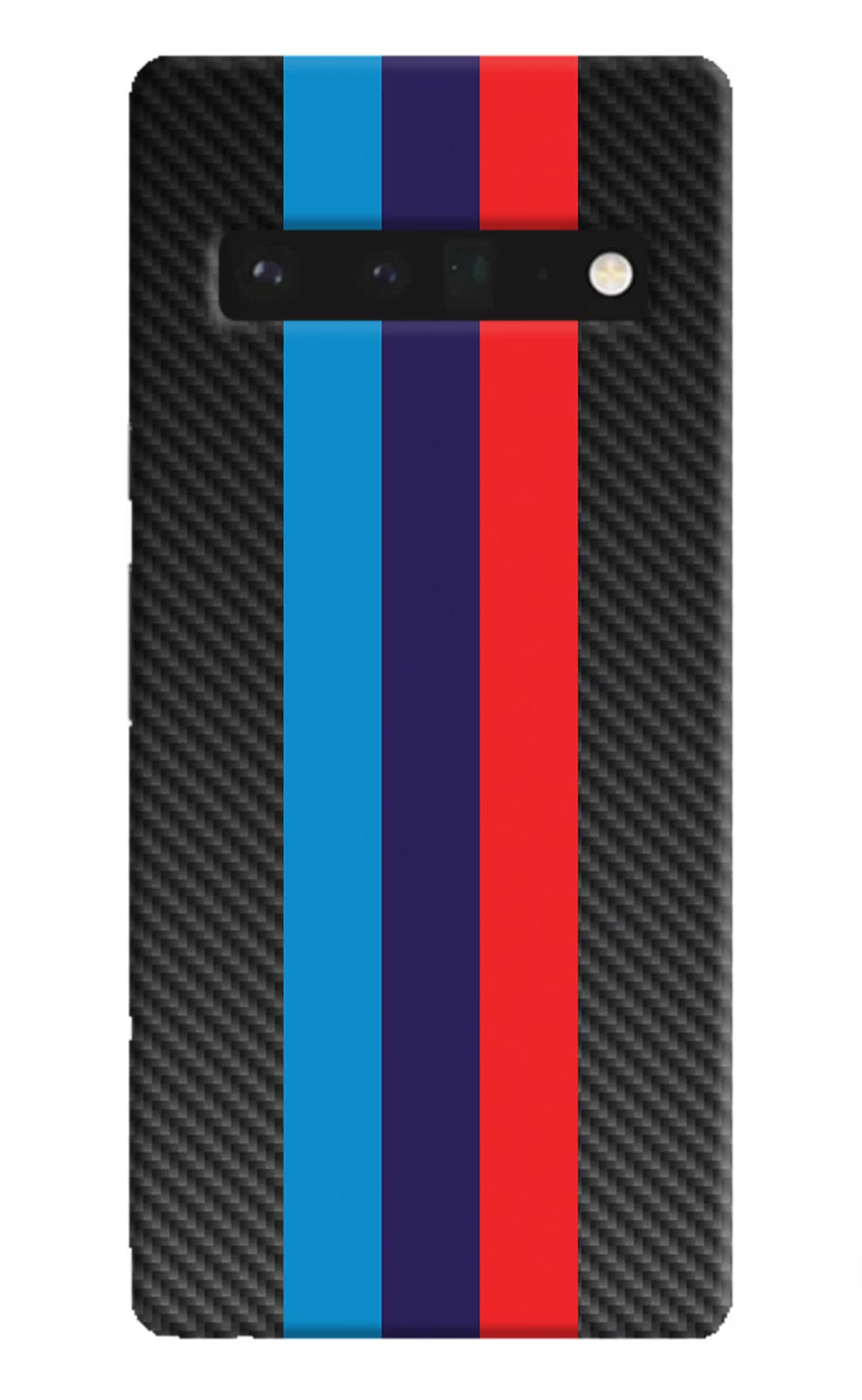 BMW Stripes Pattern Google Pixel 6 Pro Hard Case Back Cover by Casekaro