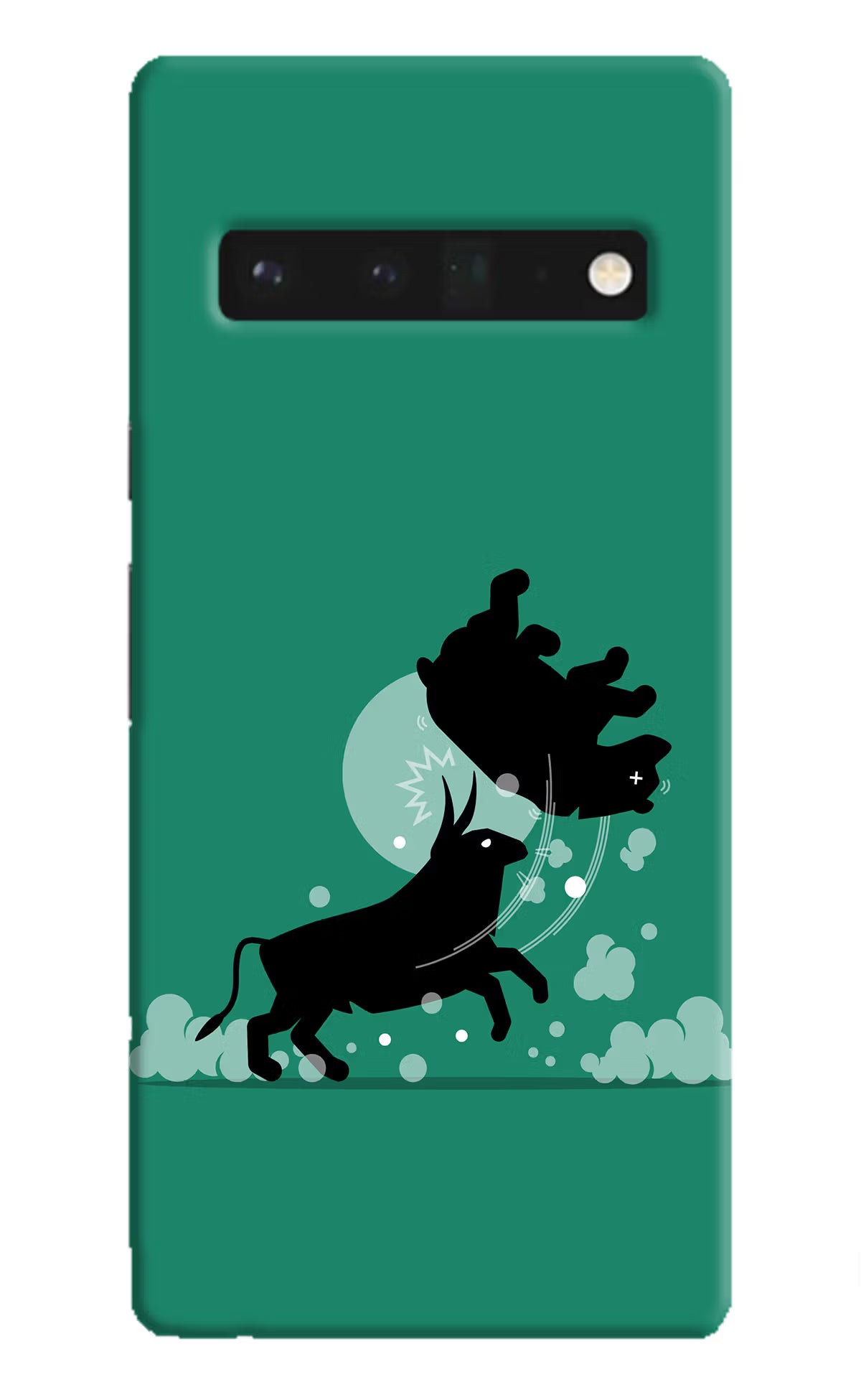 Bull Conqueror Google Pixel 6 Pro Hard Case Back Cover by Casekaro