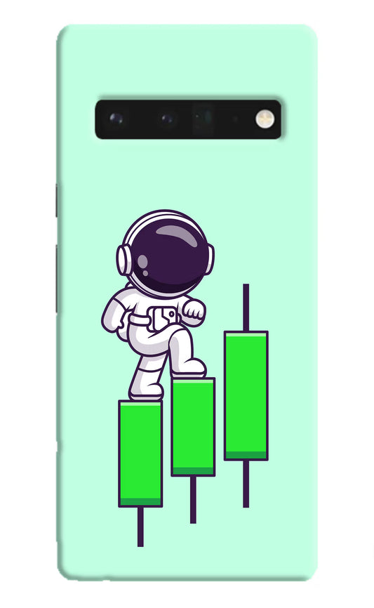 Astronaut Trader Google Pixel 6 Pro Hard Case Back Cover by Casekaro