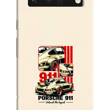 Classic Porsche 911 Google Pixel 6 Pro Hard Case Back Cover by Casekaro