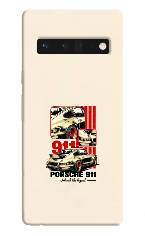 Classic Porsche 911 Google Pixel 6 Pro Back Cover