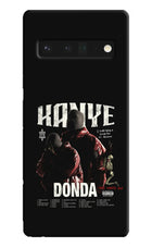 Donda Kanye West Google Pixel 6 Pro Hard Case Back Cover by Casekaro