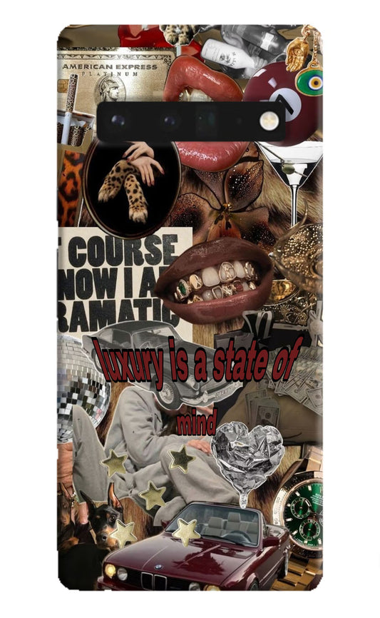 Luxury Google Pixel 6 Pro Hard Case Back Cover by Casekaro