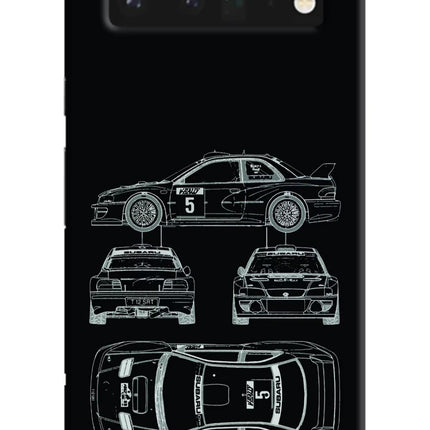 WRC'99 Google Pixel 6 Pro Hard Case Back Cover by Casekaro