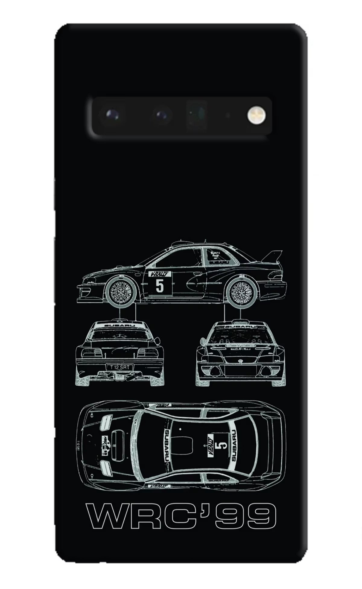 WRC'99 Google Pixel 6 Pro Hard Case Back Cover by Casekaro