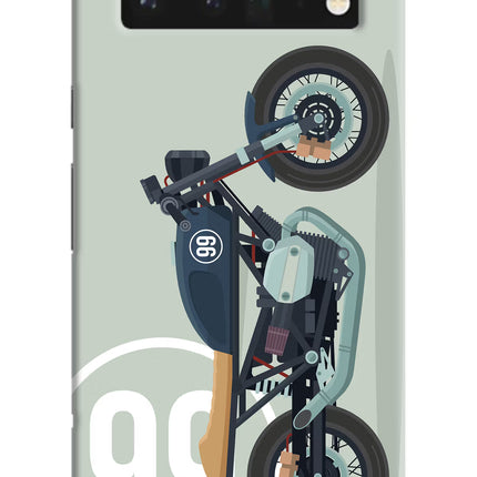 Classic Cafe Racer 99 Google Pixel 6 Pro Hard Case Back Cover by Casekaro