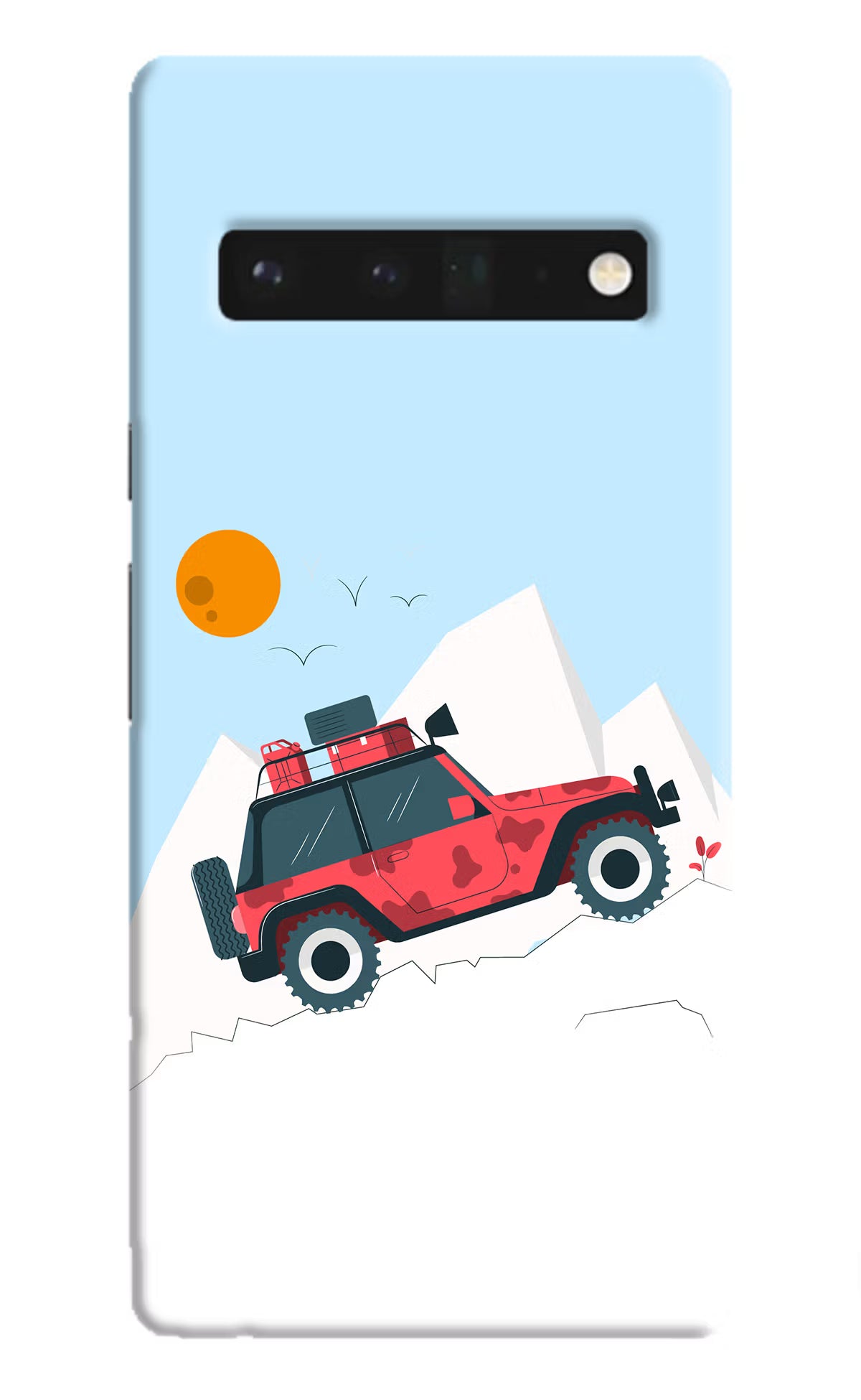 Mountain Trail Beast Google Pixel 6 Pro Hard Case Back Cover by Casekaro