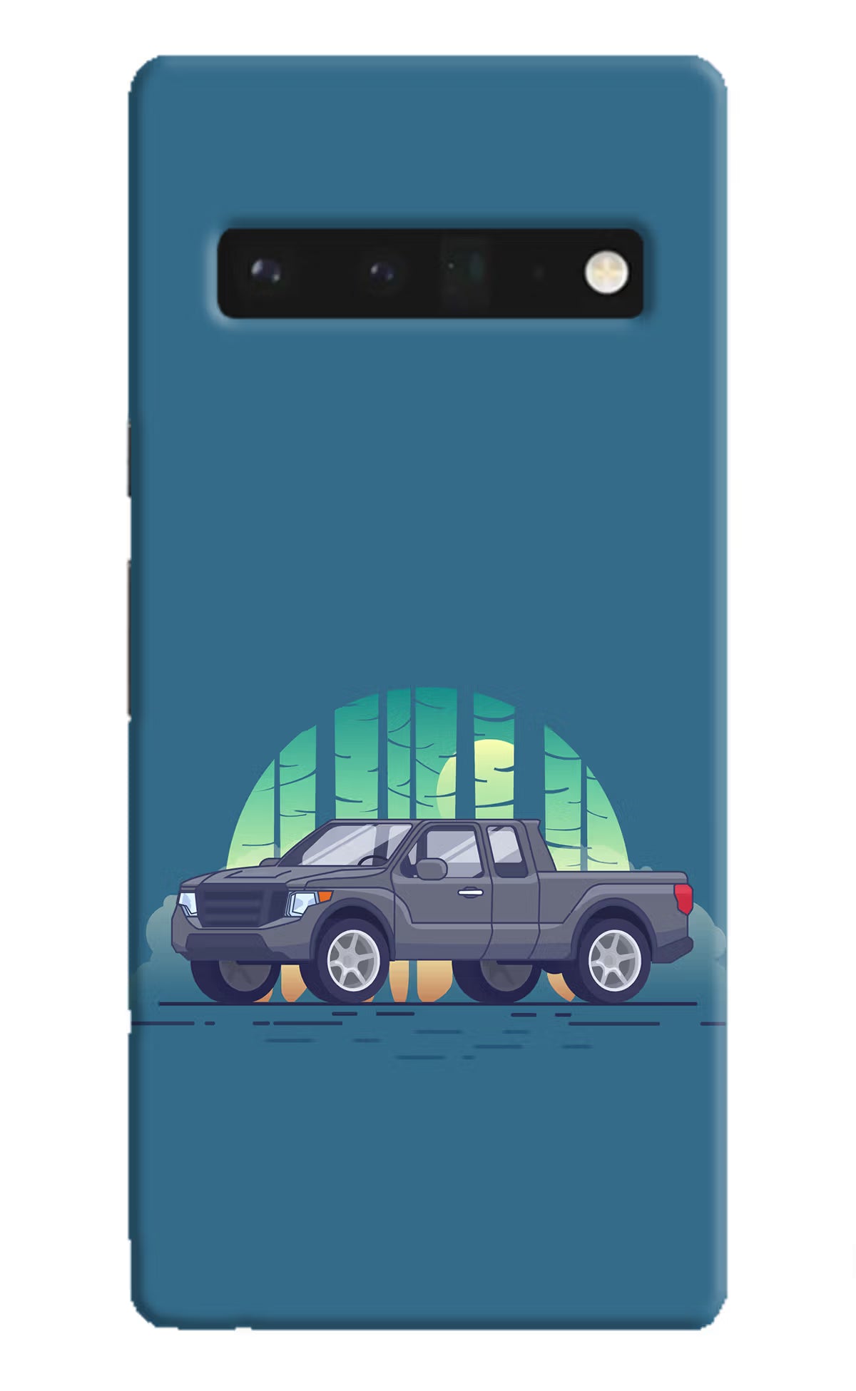 Retro Garage Vibe Google Pixel 6 Pro Hard Case Back Cover by Casekaro