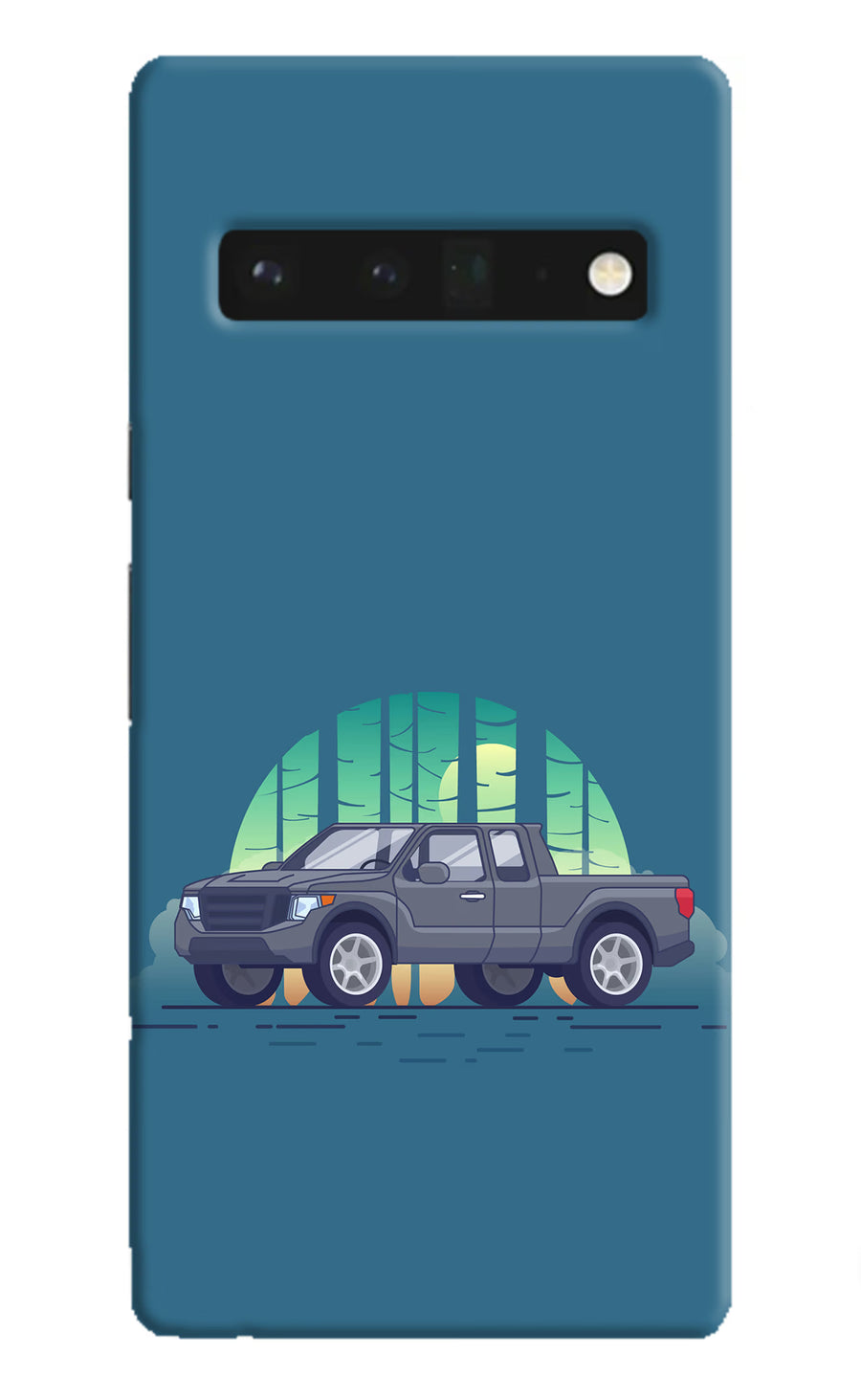 Retro Garage Vibe Google Pixel 6 Pro Back Cover, Hard case