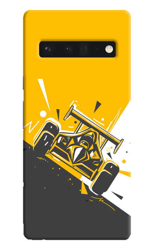Track King Google Pixel 6 Pro Hard Case Back Cover by Casekaro