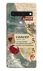 Cancer Zodiac Google Pixel 6 Pro Hard Case Back Cover by Casekaro
