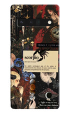 Scorpio Zodiac Google Pixel 6 Pro Hard Case Back Cover by Casekaro