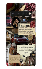 Taurus Zodiac Google Pixel 6 Pro Hard Case Back Cover by Casekaro