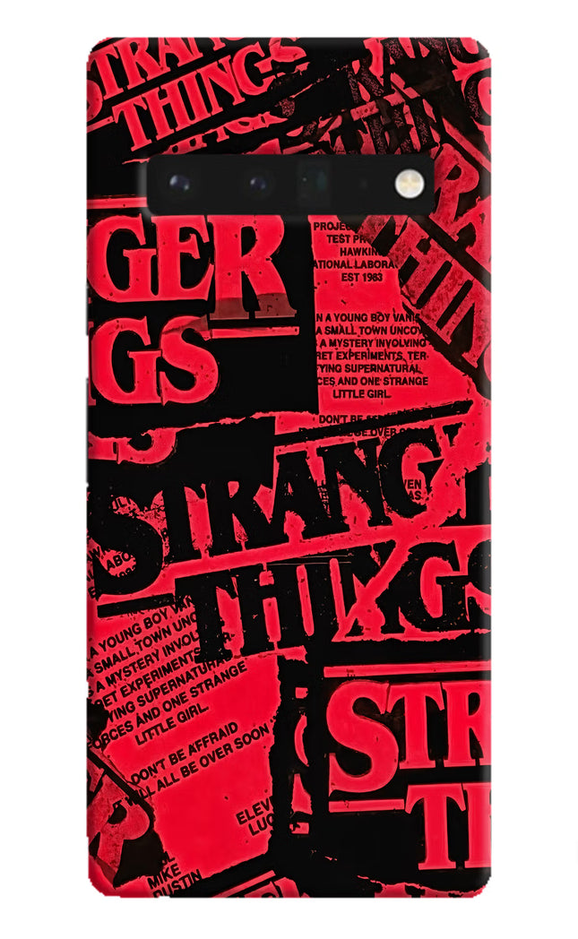 Ordinary Things Google Pixel 6 Pro Hard Case Back Cover by Casekaro