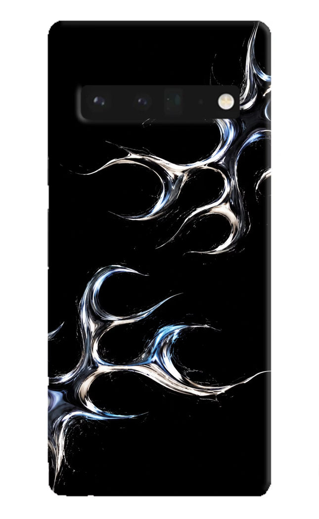 Chrome Tribal Google Pixel 6 Pro Hard Case Back Cover by Casekaro