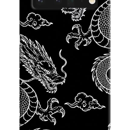 Twin Dragons Google Pixel 6 Pro Hard Case Back Cover by Casekaro