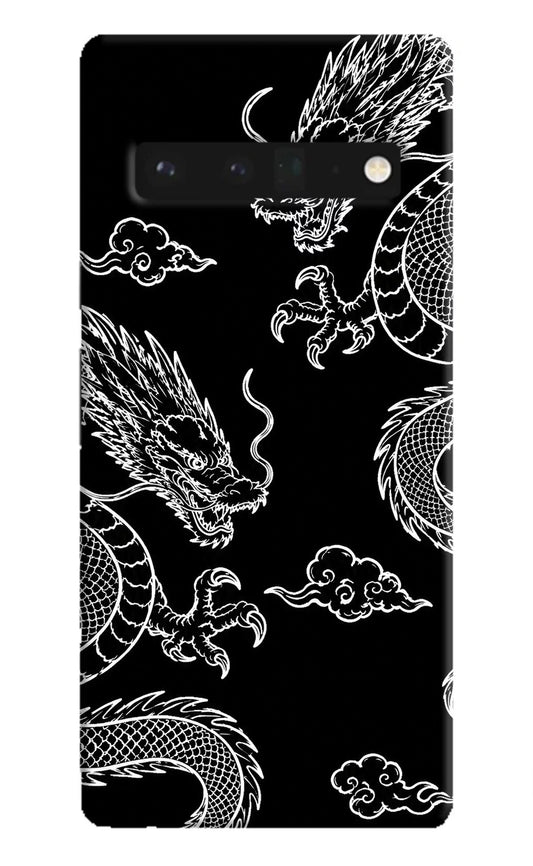 Twin Dragons Google Pixel 6 Pro Hard Case Back Cover by Casekaro