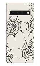 Spider Web Google Pixel 6 Pro Hard Case Back Cover by Casekaro