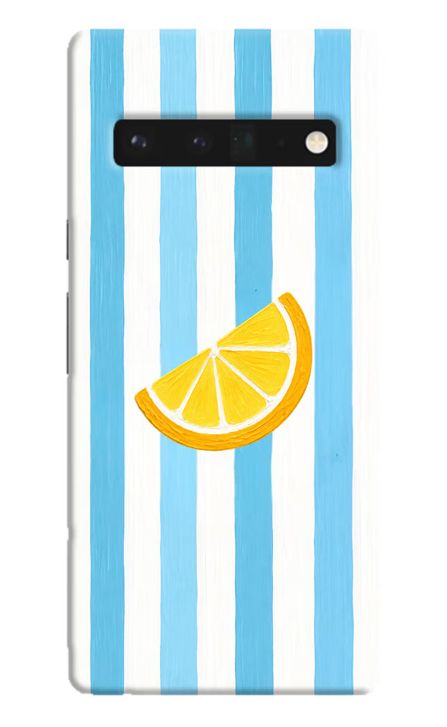 Summer Lemon Google Pixel 6 Pro Hard Case Back Cover by Casekaro