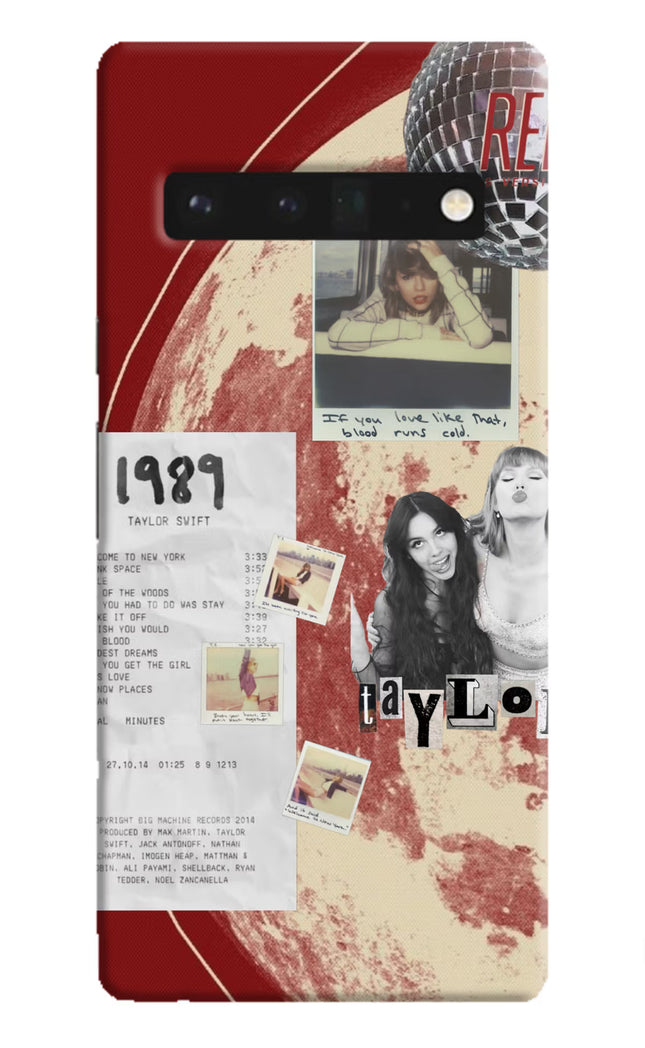 Taylor Swift Google Pixel 6 Pro Hard Case Back Cover by Casekaro
