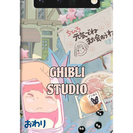 Studio Ghibli Google Pixel 6 Pro Hard Case Back Cover by Casekaro