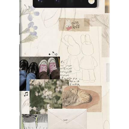 Soft Aesthetic Google Pixel 6 Pro Hard Case Back Cover by Casekaro