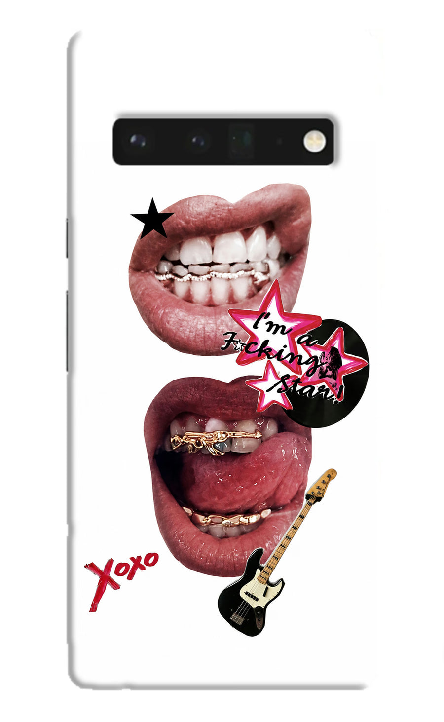 Rockstar Google Pixel 6 Pro Back Cover, Hard case