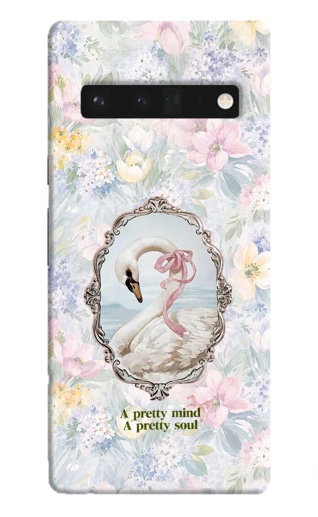 Pretty Mind Pretty Soul Google Pixel 6 Pro Hard Case Back Cover by Casekaro