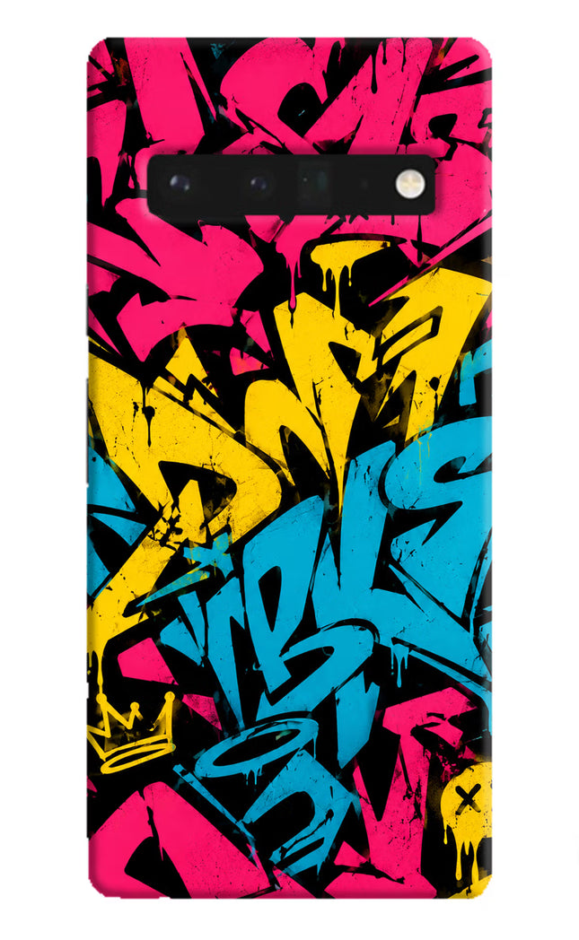 Graffiti Vibe Google Pixel 6 Pro Hard Case Back Cover by Casekaro