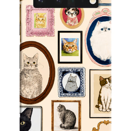 Mirror Cats Google Pixel 6 Pro Hard Case Back Cover by Casekaro