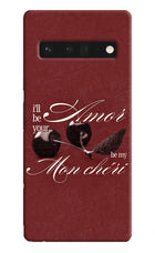 Velvet Cherry Google Pixel 6 Pro Hard Case Back Cover by Casekaro