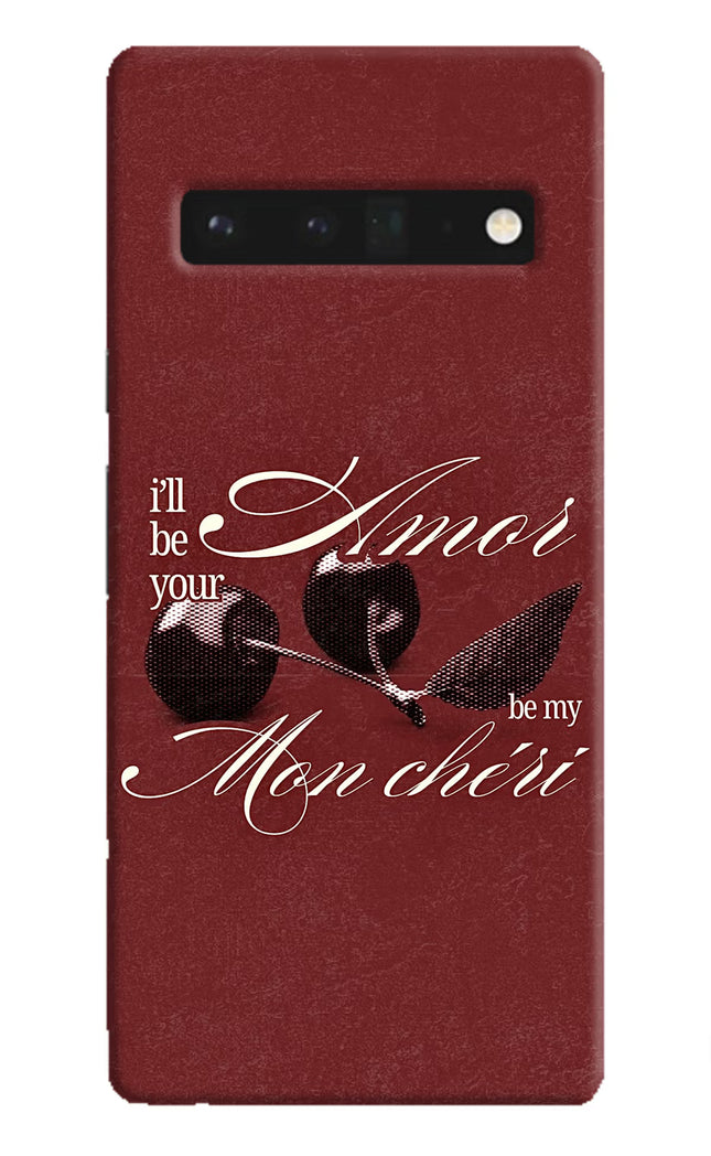 Velvet Cherry Google Pixel 6 Pro Hard Case Back Cover by Casekaro