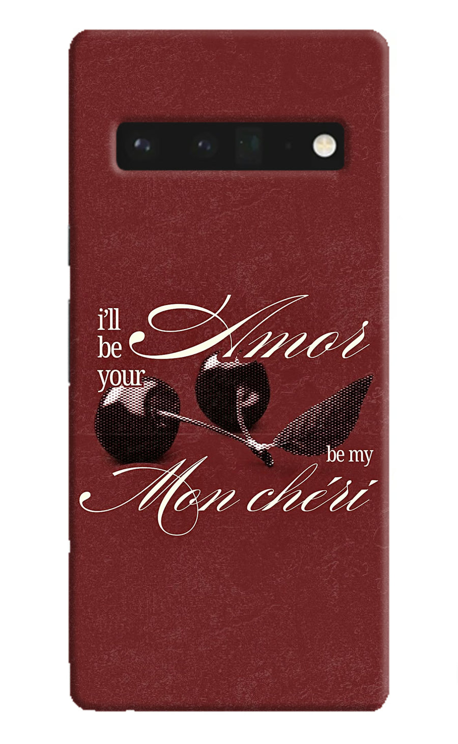 Velvet Cherry Google Pixel 6 Pro Back Cover, Hard case