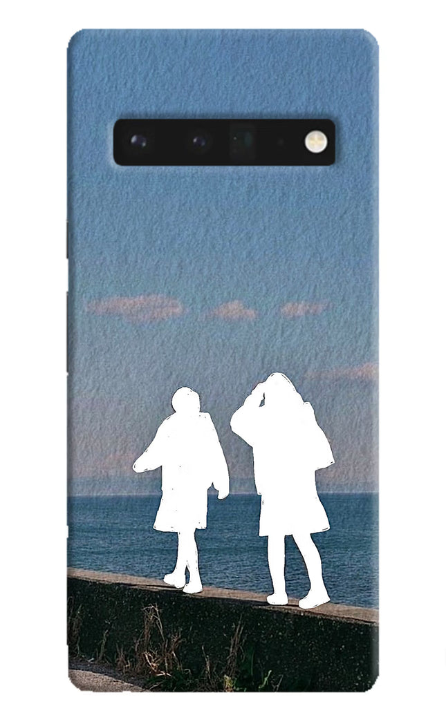 Coastal Dream Google Pixel 6 Pro Hard Case Back Cover by Casekaro