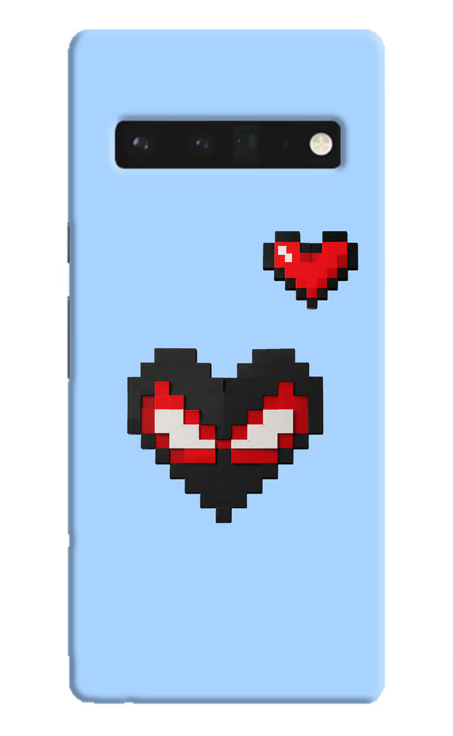 Peter Heart Google Pixel 6 Pro Hard Case Back Cover by Casekaro