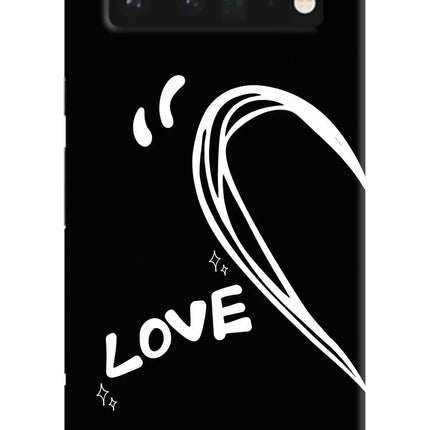 Love Line Google Pixel 6 Pro Hard Case Back Cover by Casekaro