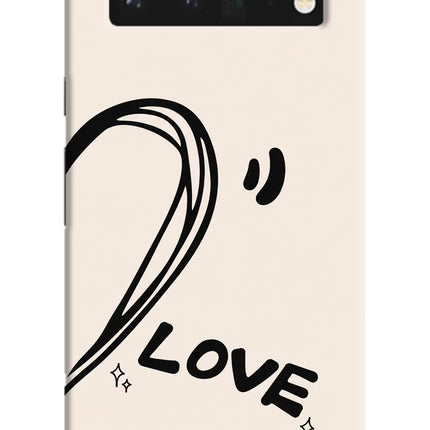 Soul Line Google Pixel 6 Pro Hard Case Back Cover by Casekaro