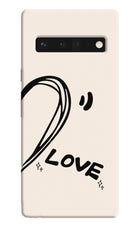 Soul Line Google Pixel 6 Pro Hard Case Back Cover by Casekaro